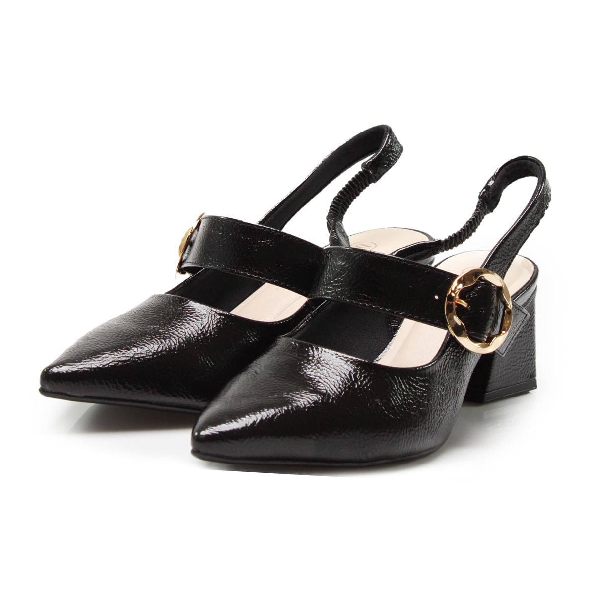 Bebece Sapato T3838-537 Preto Verniz Smash -4-